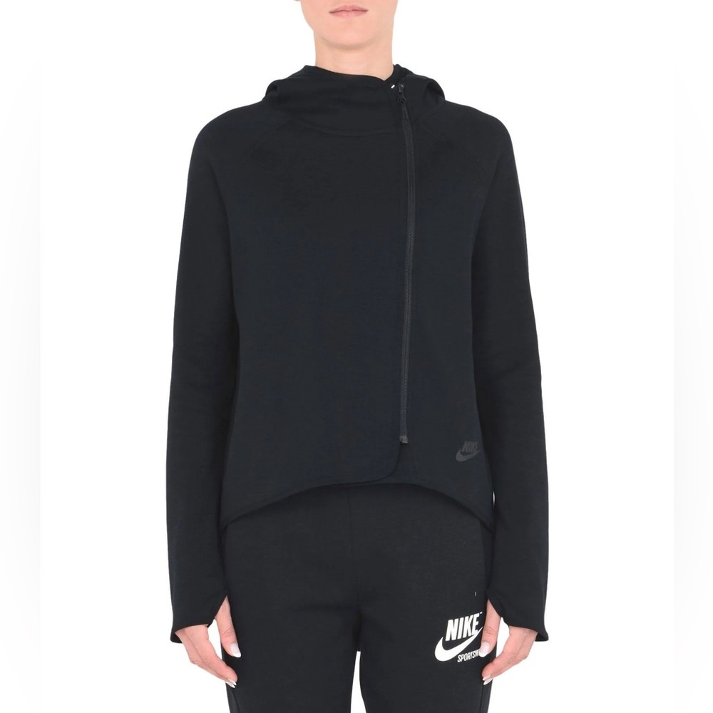 NIKE Sportswear Tech Fleece Women's Full Zip Cape Hoodie - 908822-010 - Sz XS